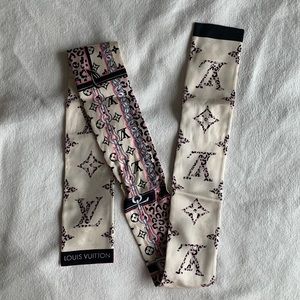 Louis Vuitton Silk Bandeau bag scarf